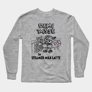 Steamed Milk Latte Long Sleeve T-Shirt